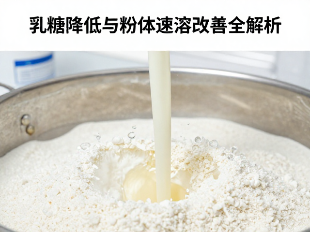 蛋白浓缩提纯工艺讲解，乳糖降低与粉体速溶改善全解析