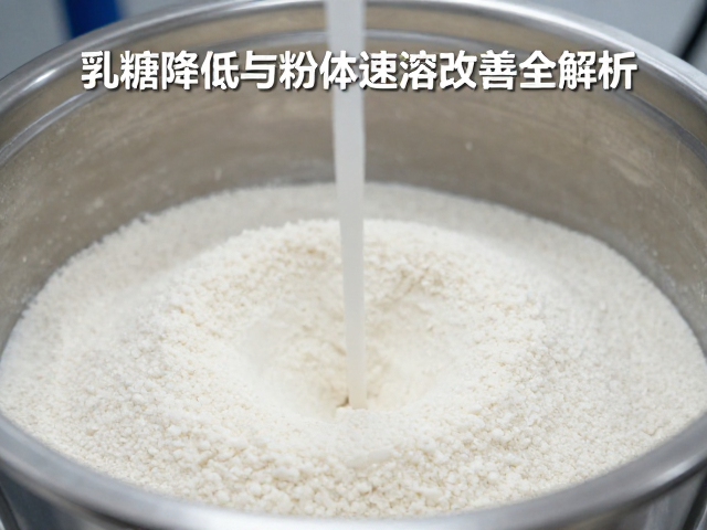 蛋白浓缩提纯工艺讲解，乳糖降低与粉体速溶改善全解析