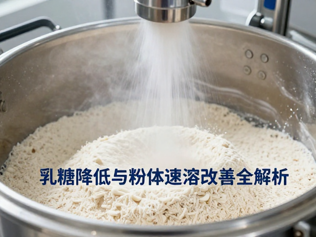 蛋白浓缩提纯工艺讲解，乳糖降低与粉体速溶改善全解析