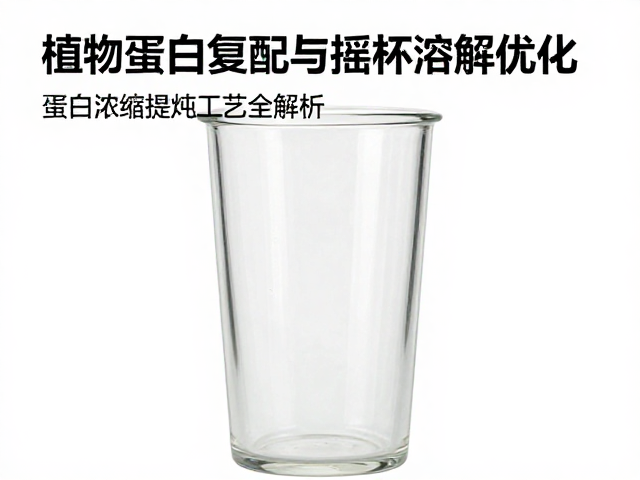 植物蛋白复配与摇杯溶解优化,蛋白浓缩提纯工艺全解析