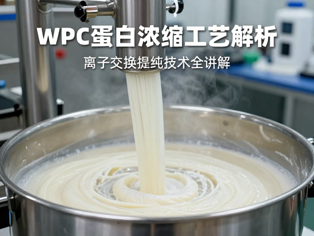 WPC蛋白浓缩工艺解析，离子交换提纯技术全讲解