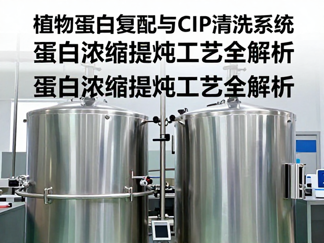 植物蛋白复配与CIP清洗系统，蛋白浓缩提纯工艺全解析