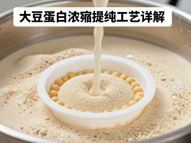 大豆蛋白浓缩提纯工艺详解,如何精准控制灰分含量?
