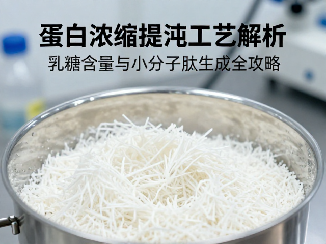 蛋白浓缩提纯工艺解析，乳糖含量与小分子肽生成全攻略