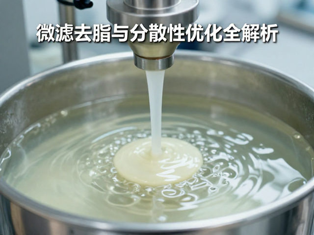 蛋白浓缩提纯工艺,微滤去脂与分散性优化全解析