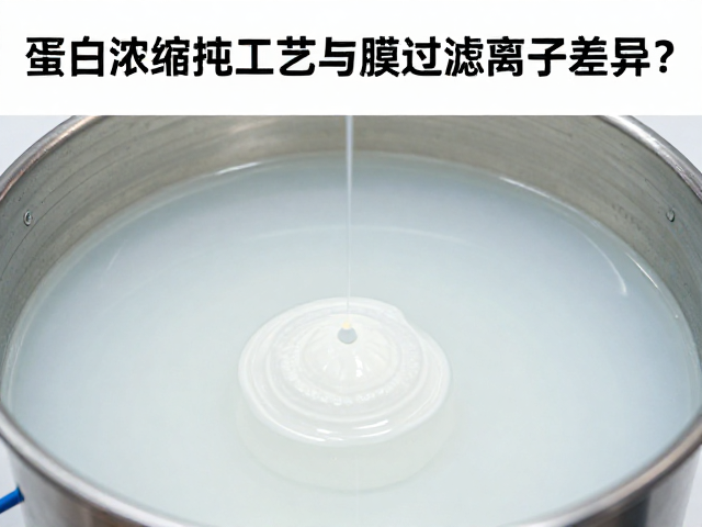 蛋白浓缩提纯工艺，膜过滤与离子交换差异，如何控制氨基酸损失？