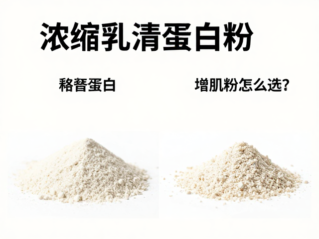 浓缩乳清蛋白粉知识详解,酪蛋白与增肌粉怎么选?