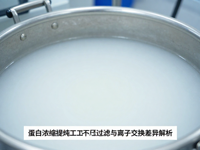 蛋白浓缩提纯工艺,低温干燥、膜过滤与离子交换差异解析