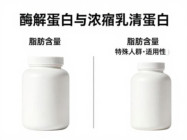 酶解蛋白与浓缩乳清蛋白区别,脂肪含量及知识详解