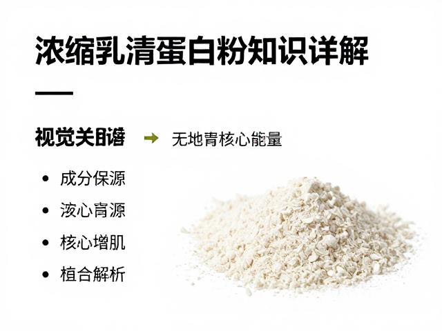 浓缩乳清蛋白粉知识详解，是营养补充还是直接增肌？