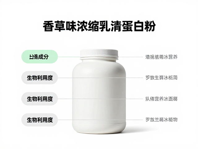 大众营养品牌香草味浓缩乳清蛋白粉知识详解