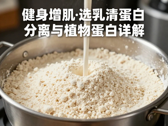 健身增肌选乳清蛋白?乳糖不耐受者必看,分离与植物蛋白详解