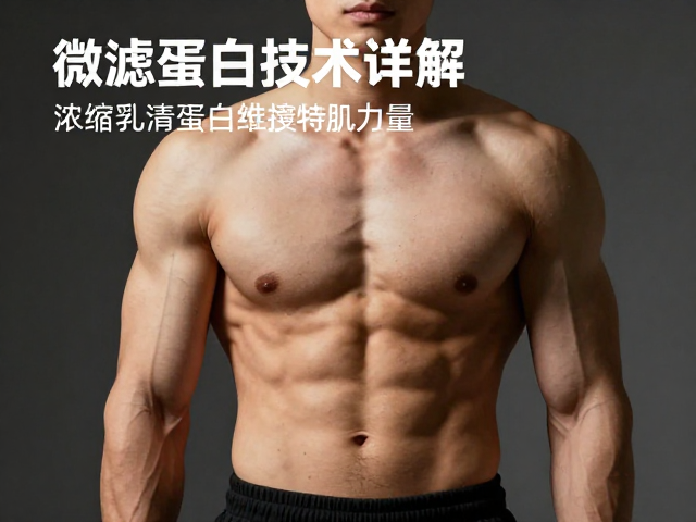 微滤蛋白技术详解,浓缩乳清蛋白如何高效维持肌肉量