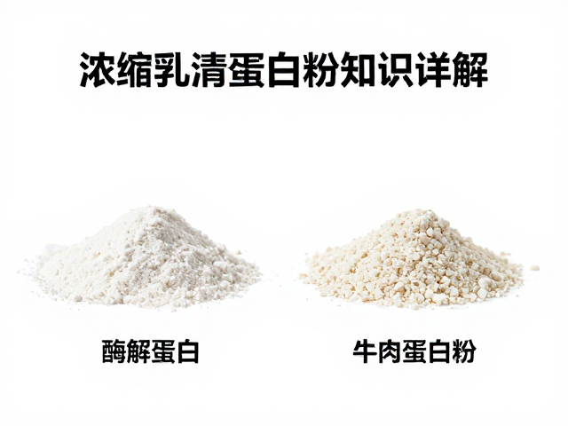 浓缩乳清蛋白粉知识详解,酶解蛋白与牛肉蛋白粉怎么选?