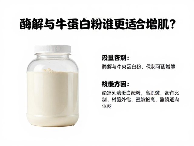 浓缩乳清蛋白粉详解，酶解与牛肉蛋白粉谁更适合增肌？