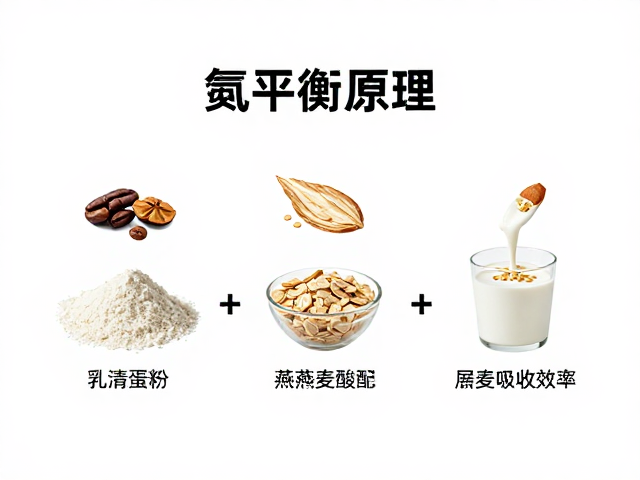 浓缩乳清蛋白粉详解，利用氮平衡原理，搭配燕麦酸奶提升吸收效率