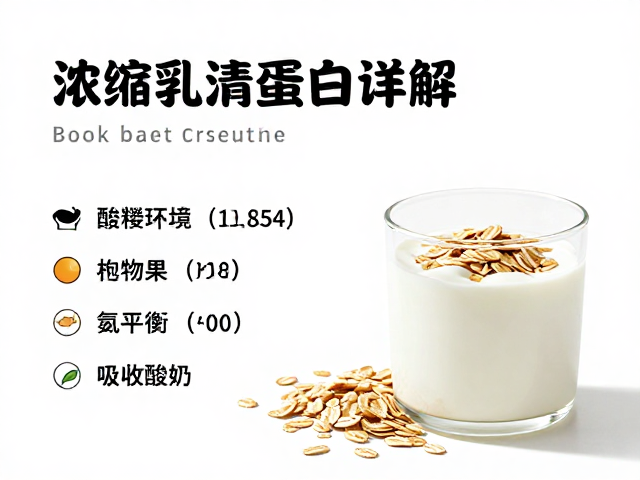 浓缩乳清蛋白粉详解,利用氮平衡原理,搭配燕麦酸奶提升吸收效率