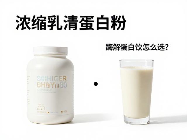 浓缩乳清蛋白粉详解,酶解蛋白与即饮蛋白饮怎么选?