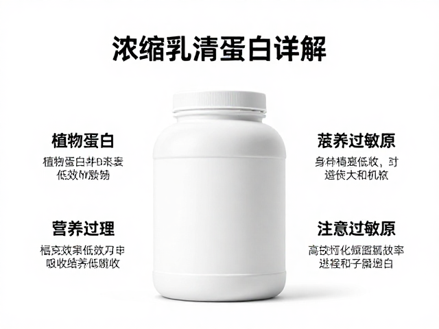 浓缩乳清蛋白详解,植物蛋白并非低效,注意过敏原标识