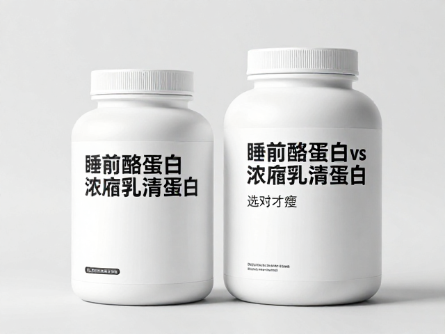 减脂控糖必看，睡前酪蛋白vs浓缩乳清蛋白，选对才瘦