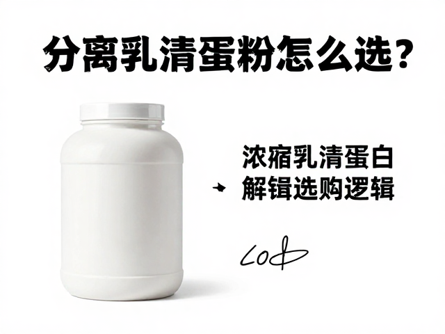 分离乳清蛋白粉怎么选？办公室加餐浓缩乳清蛋白知识详解