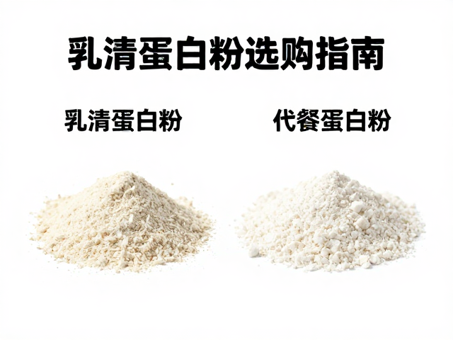 浓缩乳清蛋白粉与代餐蛋白粉区别详解，乳清蛋白粉选购指南