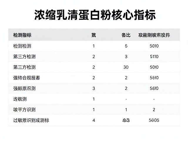 浓缩乳清蛋白粉怎么选？第三方检测，过敏原识别避坑指南