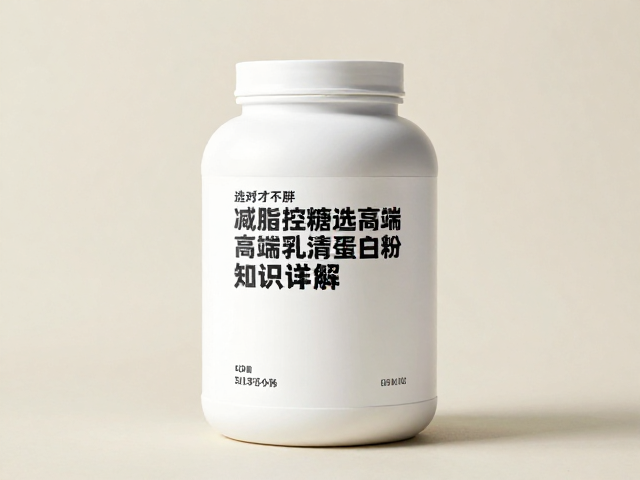 减脂控糖选高端分离乳清蛋白粉?浓缩乳清蛋白粉知识详解,选对才不胖