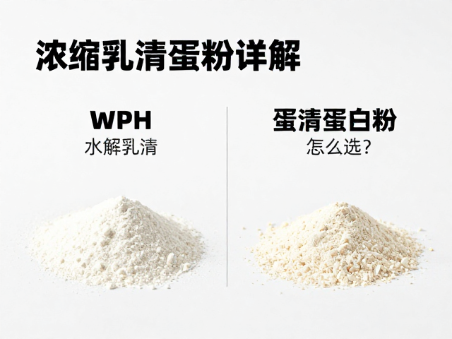 浓缩乳清蛋白粉详解，WPH水解乳清与蛋清蛋白粉怎么选？