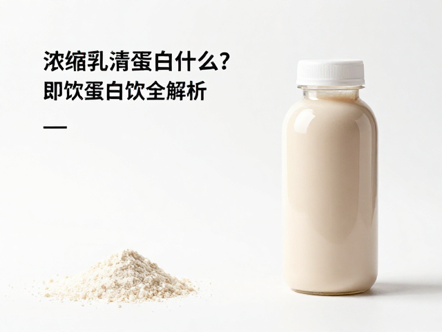 办公室加餐选什么?浓缩乳清蛋白粉与即饮蛋白饮全解析