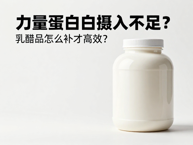 力量健身蛋白质摄入不足？乳制品怎么补才高效？