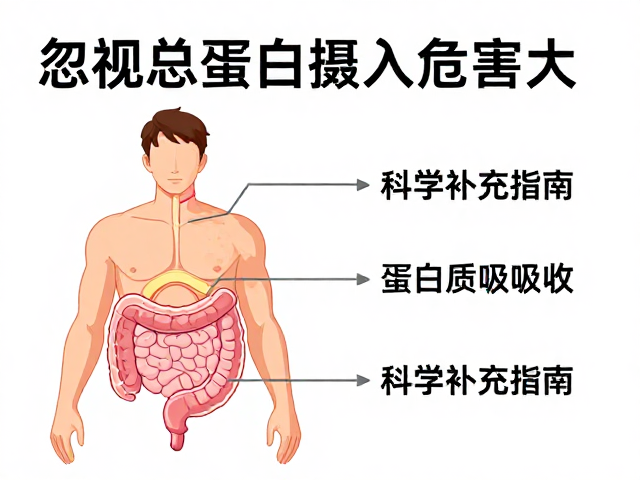 消化弱健身党必看，忽视总蛋白摄入危害大，科学补充指南