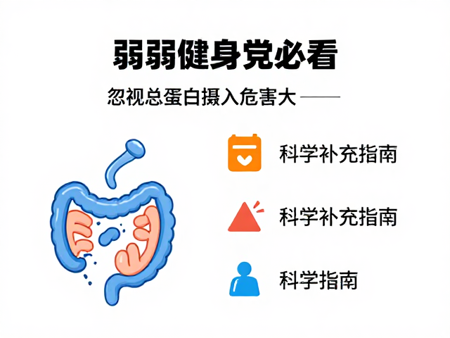 消化弱健身党必看,忽视总蛋白摄入危害大,科学补充指南