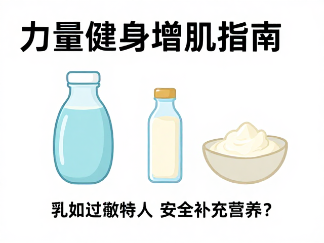 力量健身增肌指南,乳制品过敏人群如何安全补充营养?