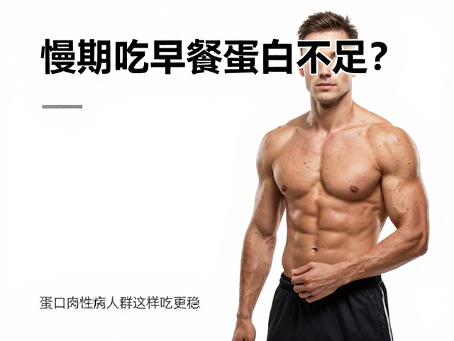 力量健身早餐蛋白不足？慢性病人群这样吃更稳
