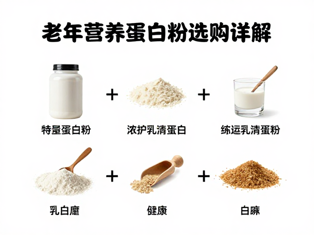 浓缩乳清蛋白粉知识详解，中老年营养蛋白粉选购指南