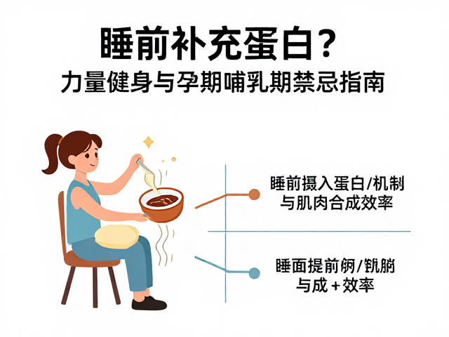 睡前补充蛋白质?力量健身与孕期哺乳期禁忌指南