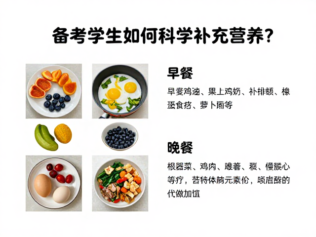 备考学生与慢病力量党如何科学补充营养?