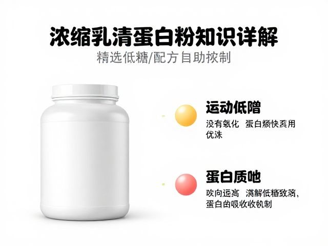 运动后怎么补？浓缩乳清蛋白粉知识详解，精选低糖配方助恢复