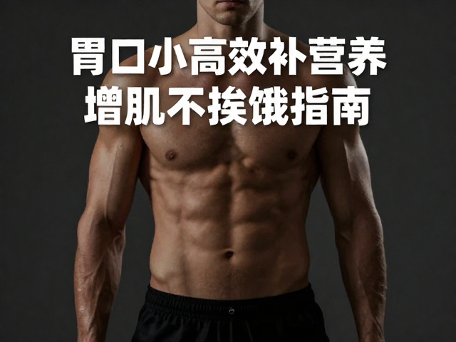 胃口小力量训练者,特殊时期高效补营养,增肌不挨饿指南