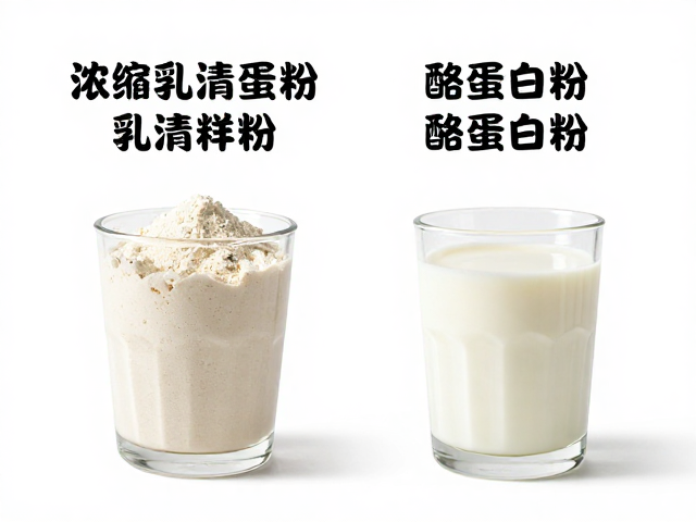 浓缩乳清蛋白粉与酪蛋白粉区别，粉末冲饮型营养详解