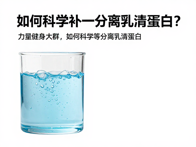 减脂控重必看,力量健身人群如何科学补充分离乳清蛋白?