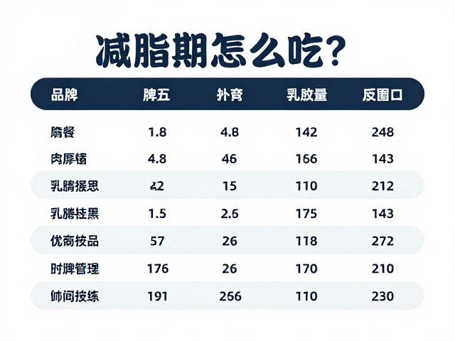减脂期怎么吃?力量健身人群分离乳清蛋白补充全攻略