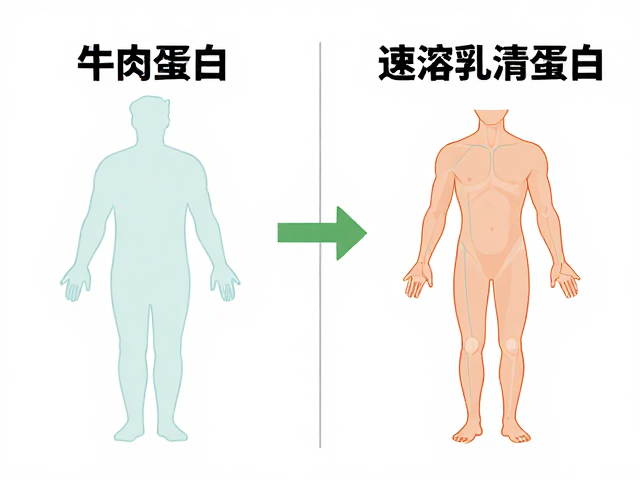 牛肉蛋白与速溶乳清蛋白对比，解析人体蛋白质代谢机制与吸收差异