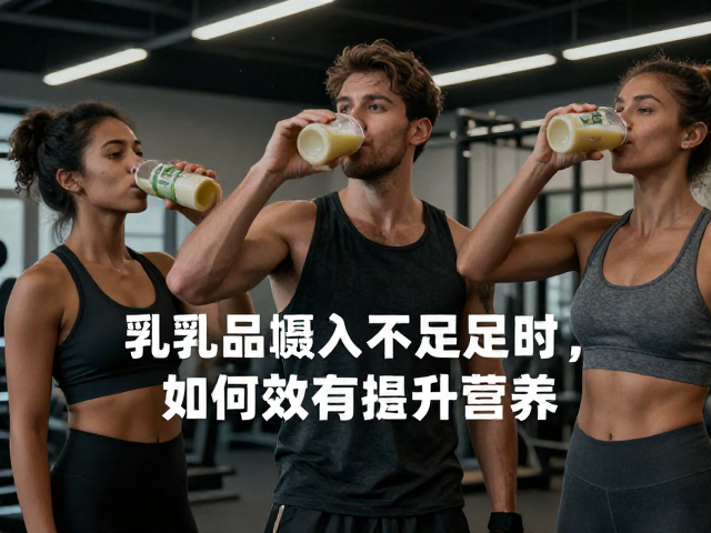 力量健身人群冲饮指南，乳制品摄入不足时如何高效补充营养