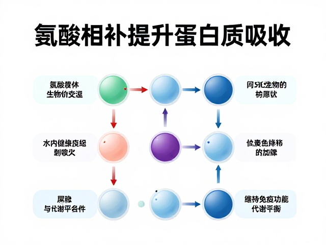 氨基酸互补提升蛋白质吸收，维持免疫功能与代谢平衡