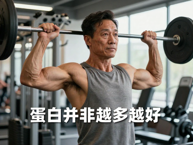 50岁后肌肉流失?蛋白并非越多越好,健身人群必看误区