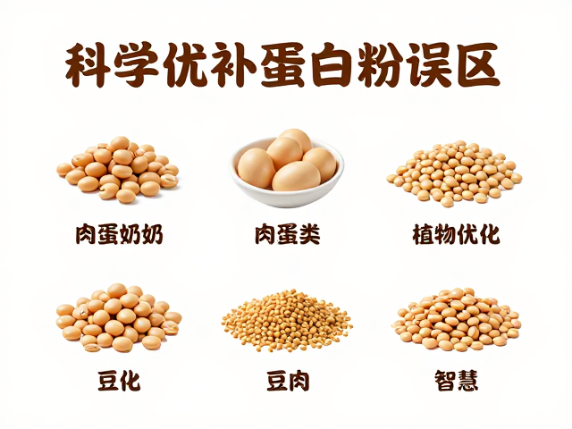 女性补蛋白粉误区,结合肉蛋奶豆类,科学优化蛋白质代谢
