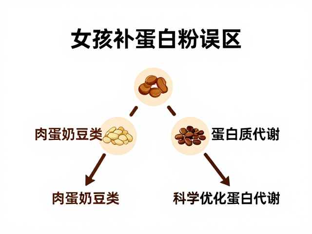 女性补蛋白粉误区,结合肉蛋奶豆类,科学优化蛋白质代谢