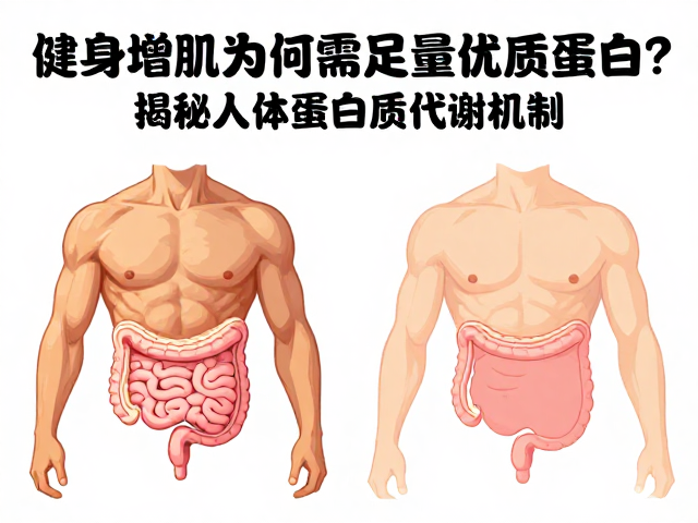 健身增肌为何需足量优质蛋白?揭秘人体蛋白质代谢机制